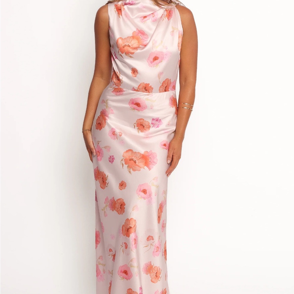 Petal and Pup - Frayla Midi dress - pink floral